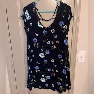 Black Floral Sundress